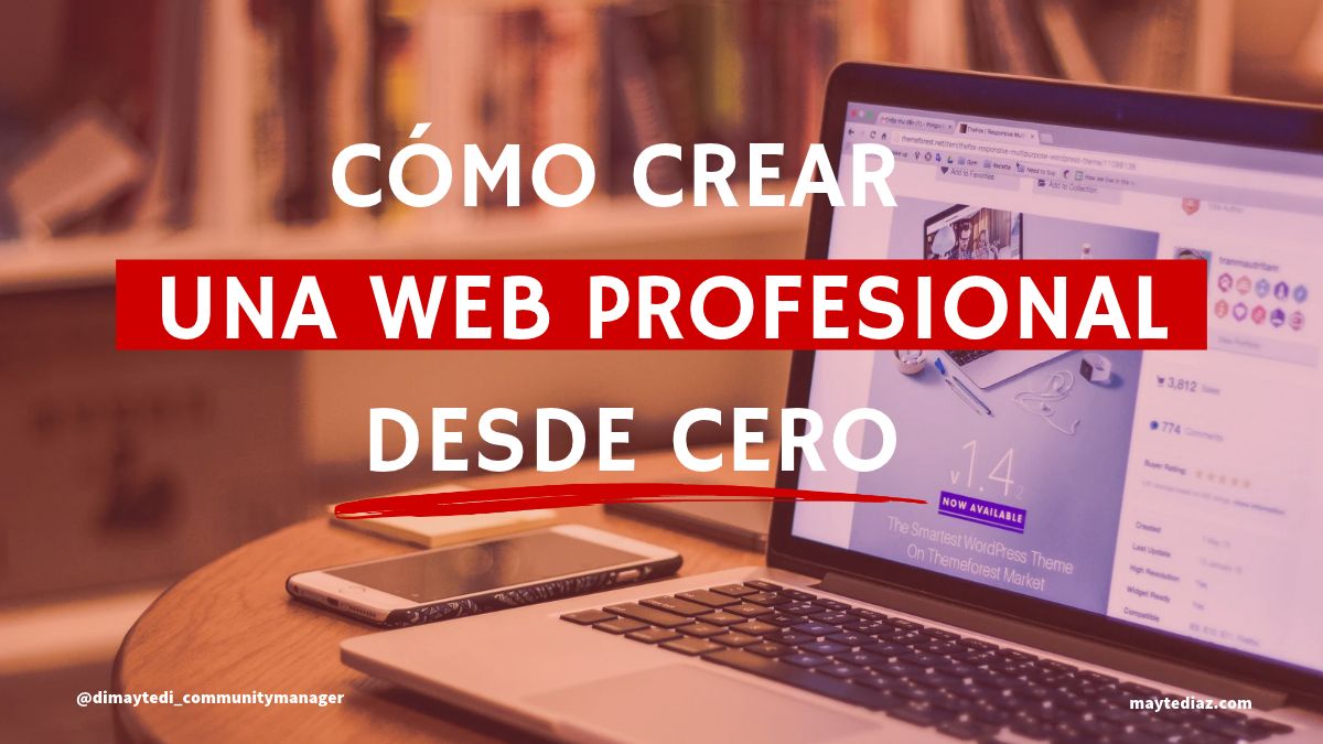 Cómo crear una web profesional desde cero